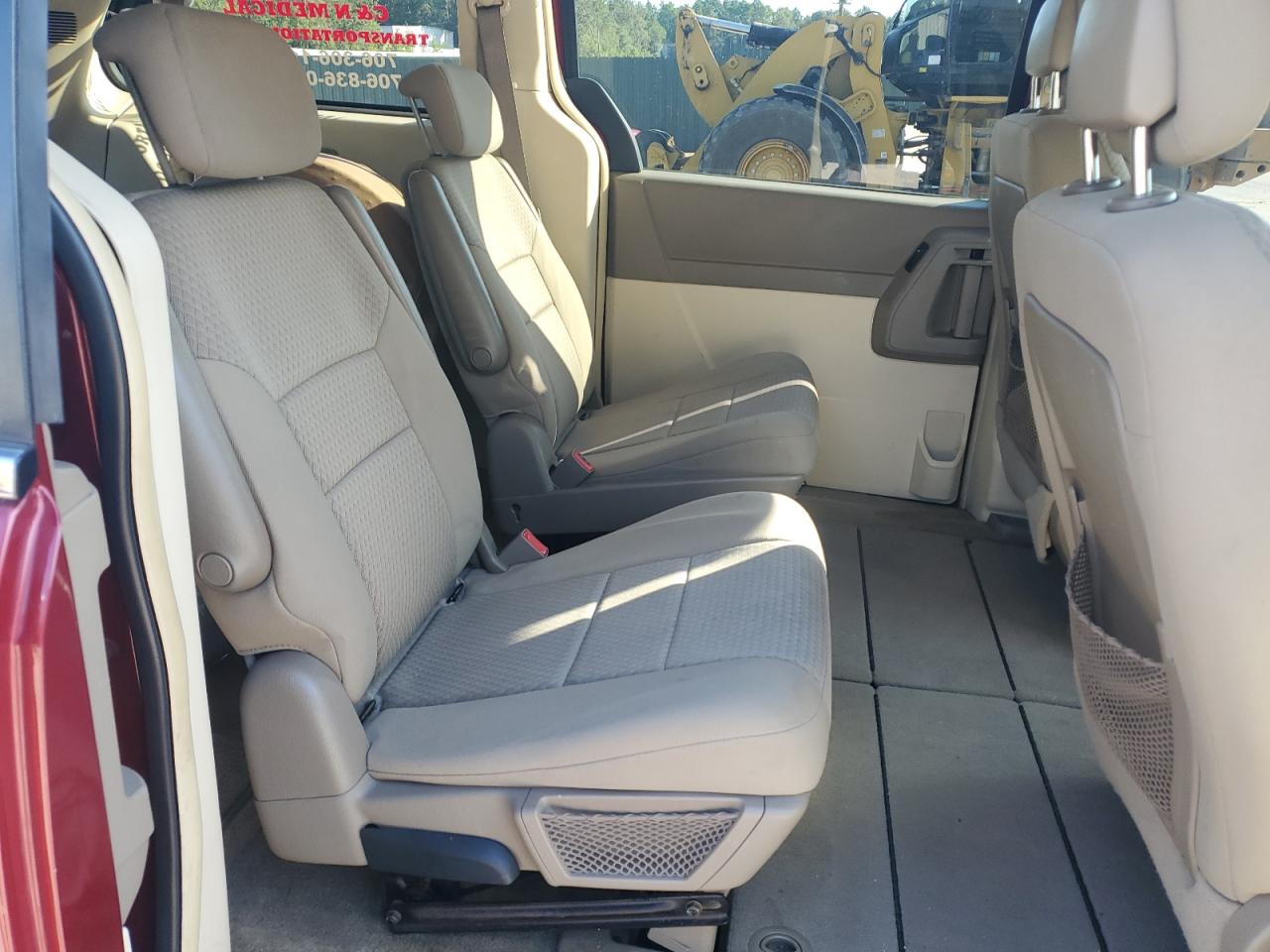 2010 Chrysler Town & Country Lx Бордовый vin: 2A4RR2D10AR330346