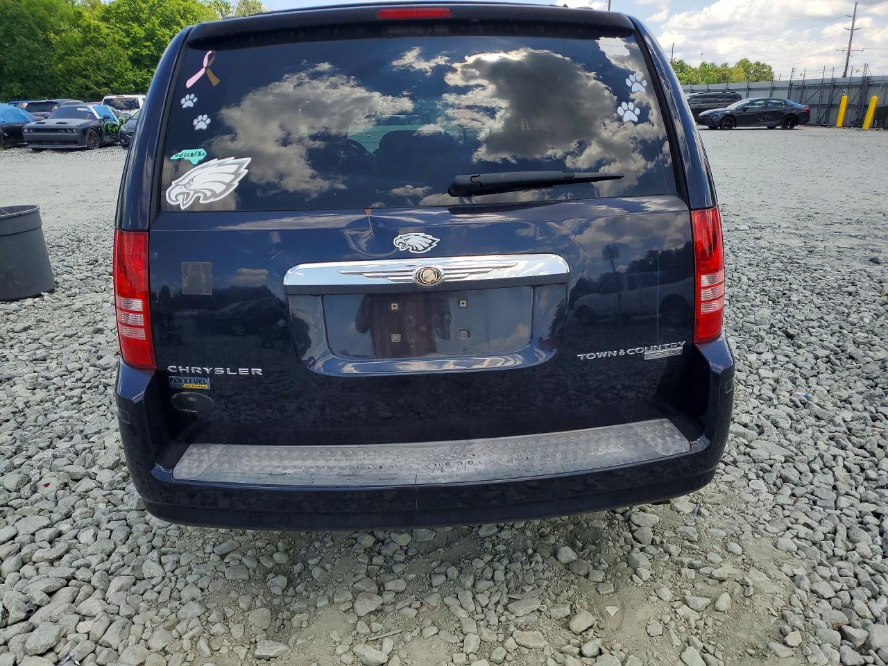 2010 Chrysler Town & Country Lx Синий vin: 2A4RR4DE1AR173876