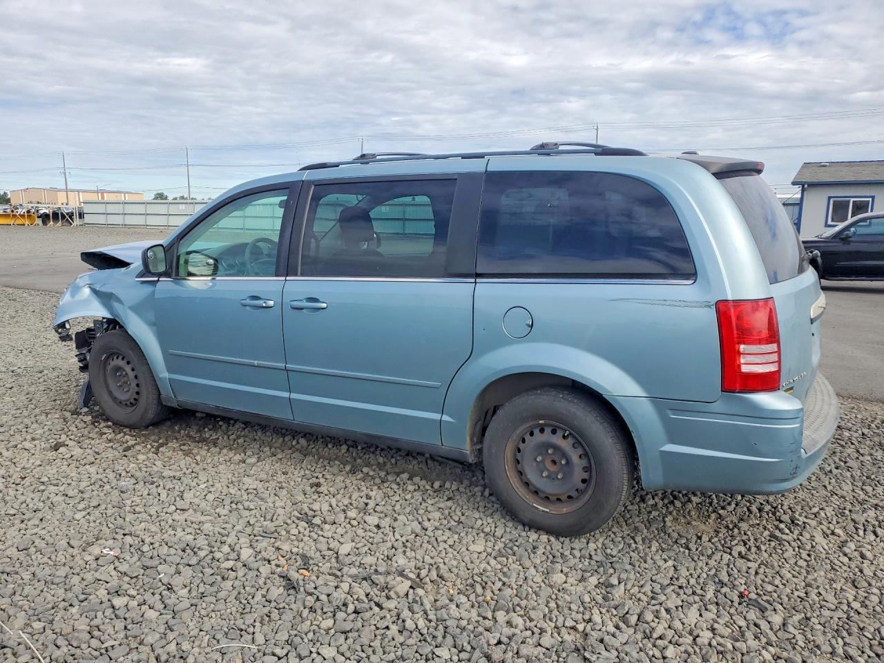 2010 Chrysler Town & Country Lx Blue vin: 2A4RR4DEXAR153660