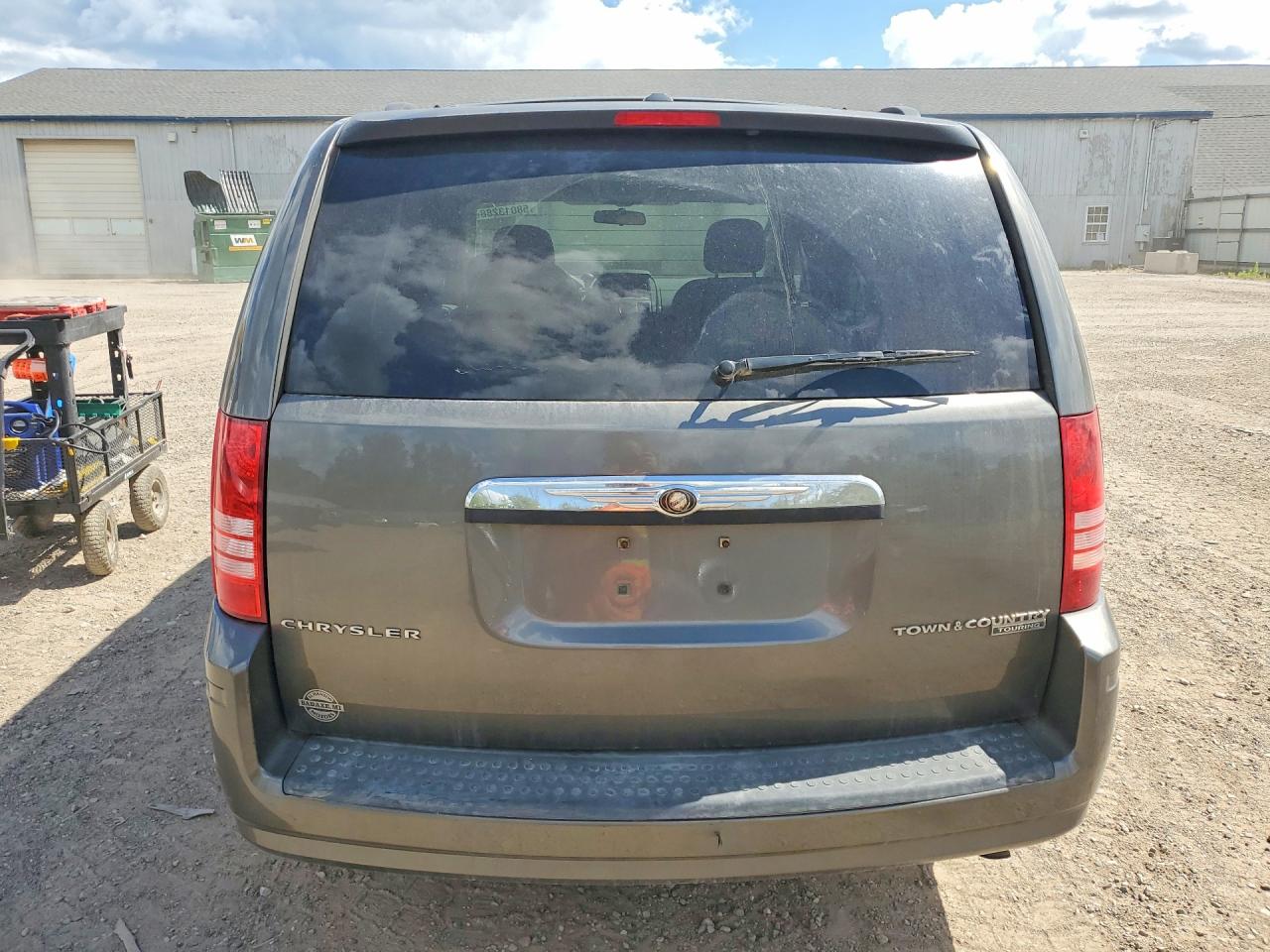 2010 Chrysler Town & Country Touring Gray vin: 2A4RR5D10AR423286