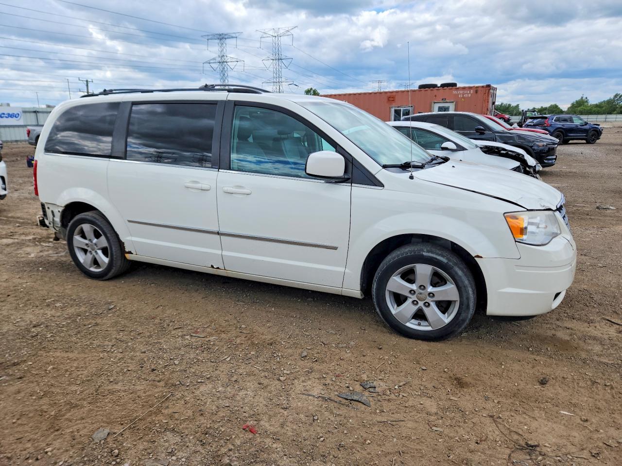 2010 Chrysler Town-country White vin: 2A4RR5D11AR217880