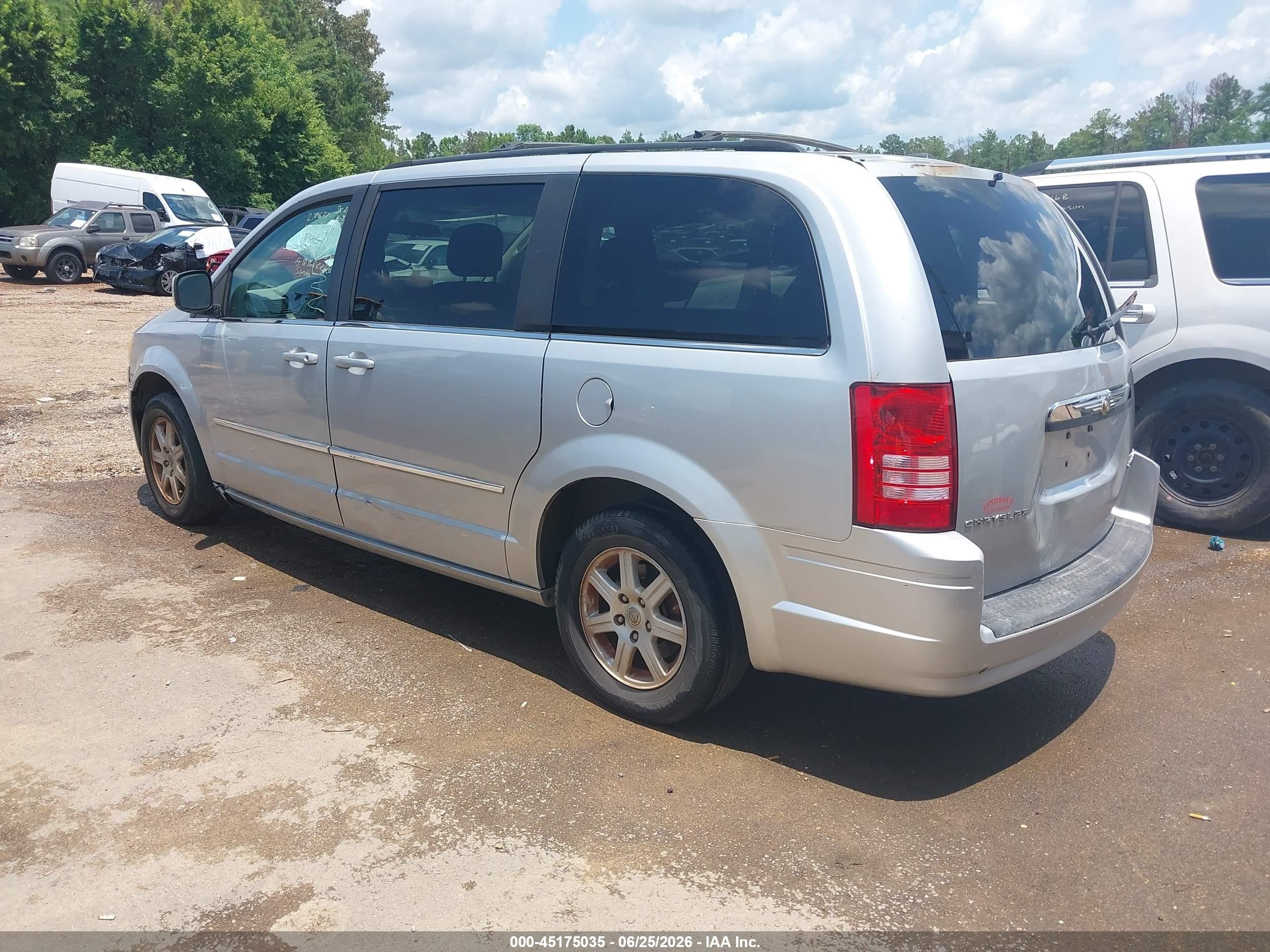 2010 Chrysler Town & Country Touring Gray vin: 2A4RR5D11AR278677