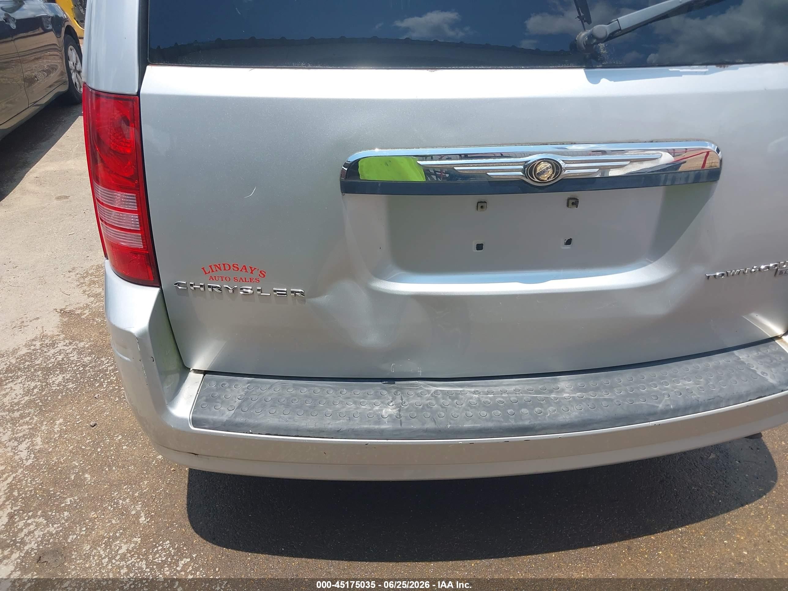 2010 Chrysler Town & Country Touring Gray vin: 2A4RR5D11AR278677