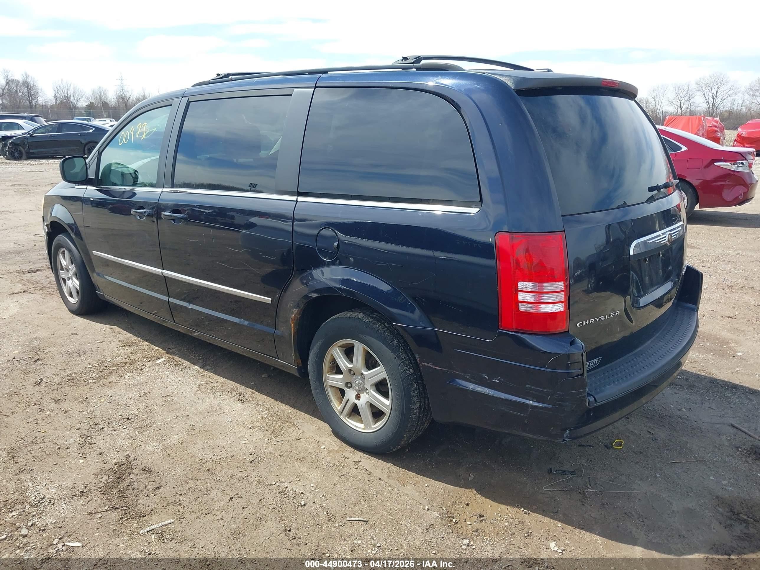 2010 Chrysler Town & Country Touring Blue vin: 2A4RR5D11AR493752