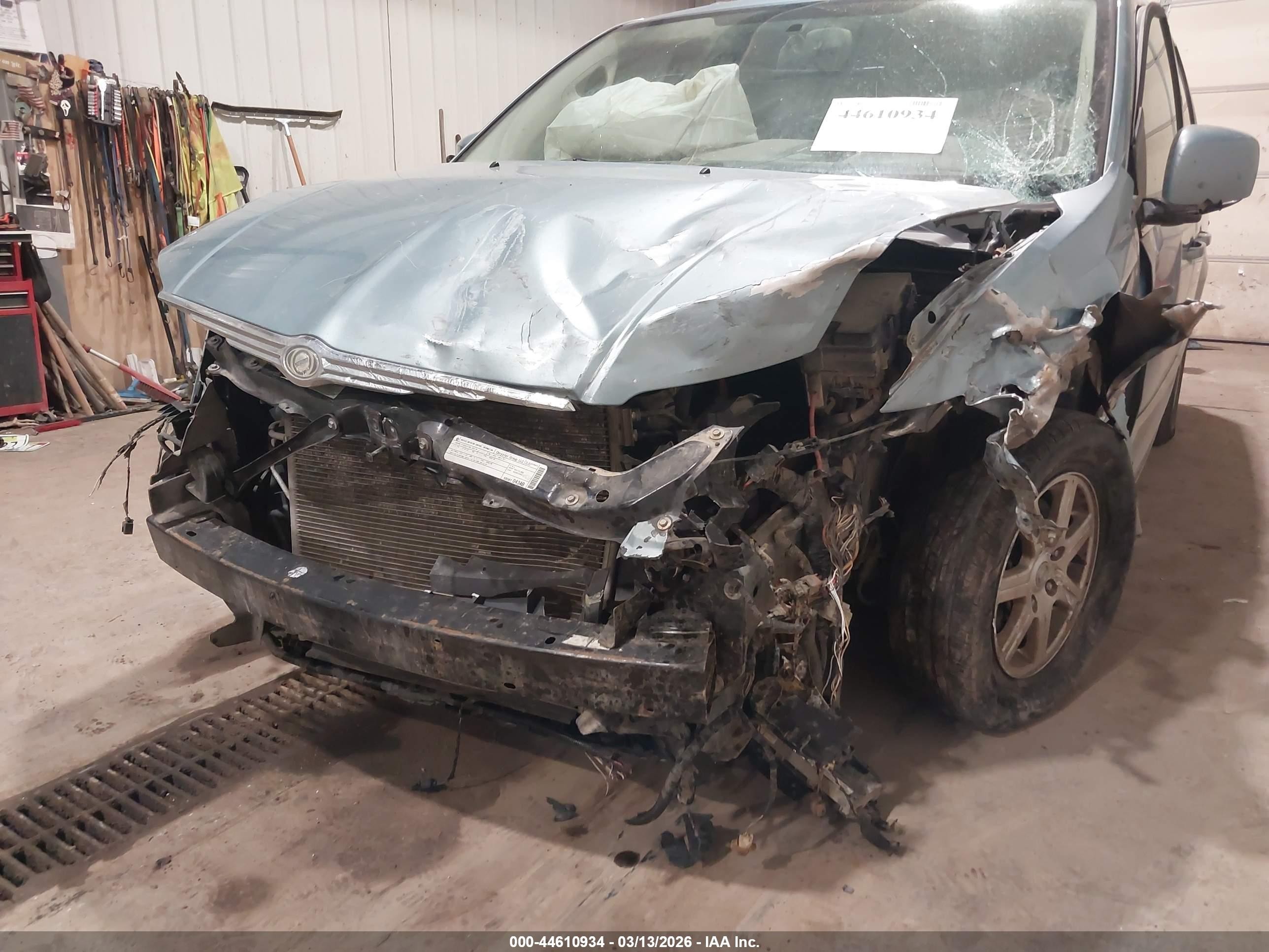 2010 Chrysler Town & Country Touring Light Blue vin: 2A4RR5D12AR168009