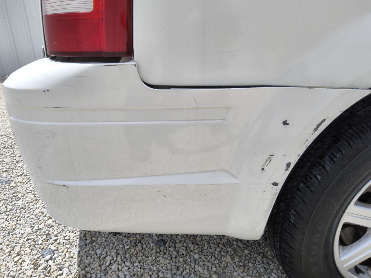 2010 Chrysler Town & Country Touring White vin: 2A4RR5D12AR176319 Damage: Rear Bumper, Heavy Scratch, > 12 Inches