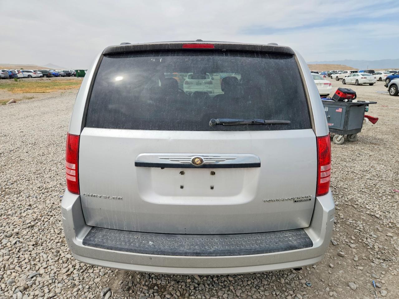 2010 Chrysler Town & Country Touring Серебряный vin: 2A4RR5D12AR432152