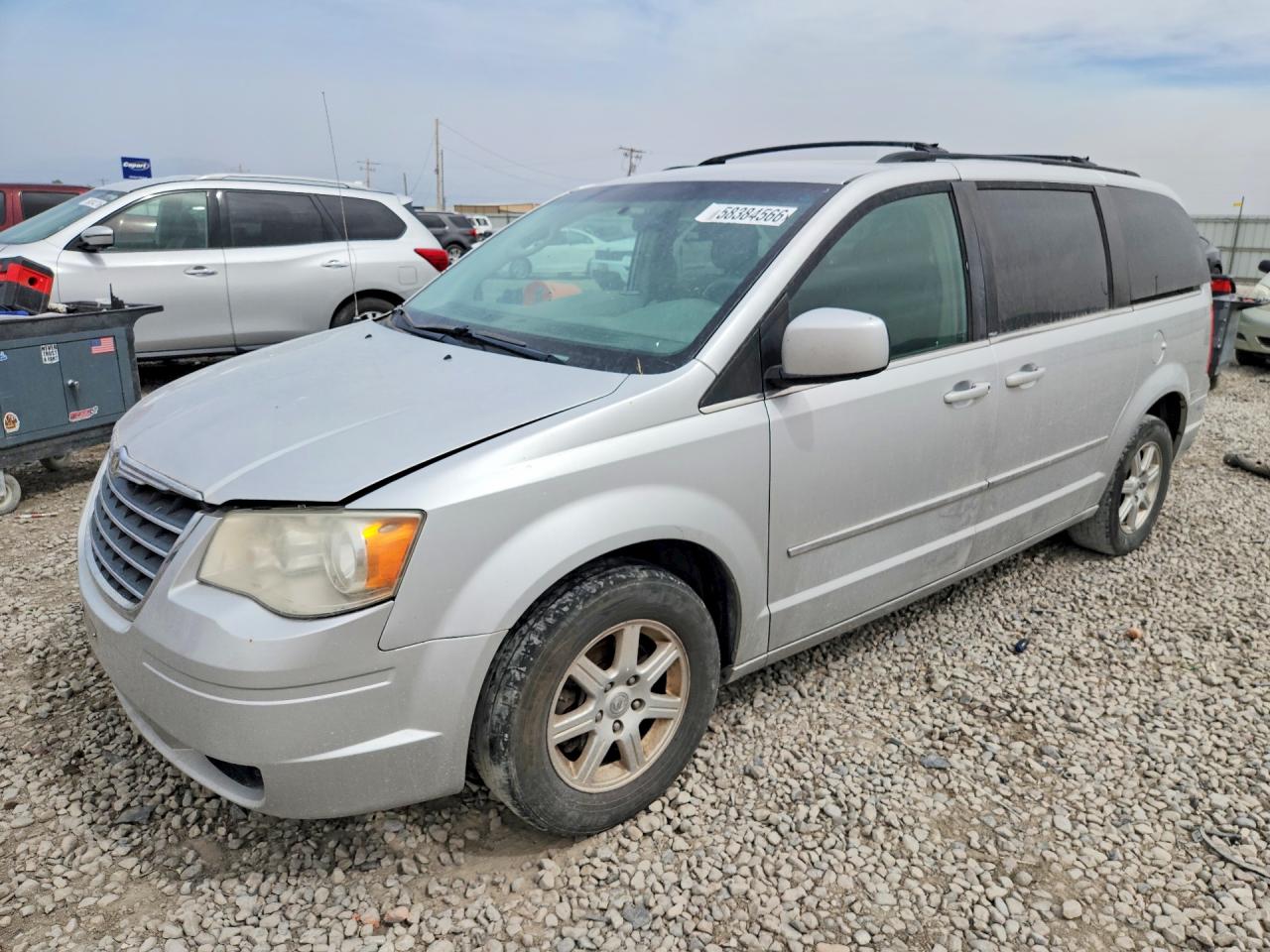 2010 Chrysler Town & Country Touring Серебряный vin: 2A4RR5D12AR432152