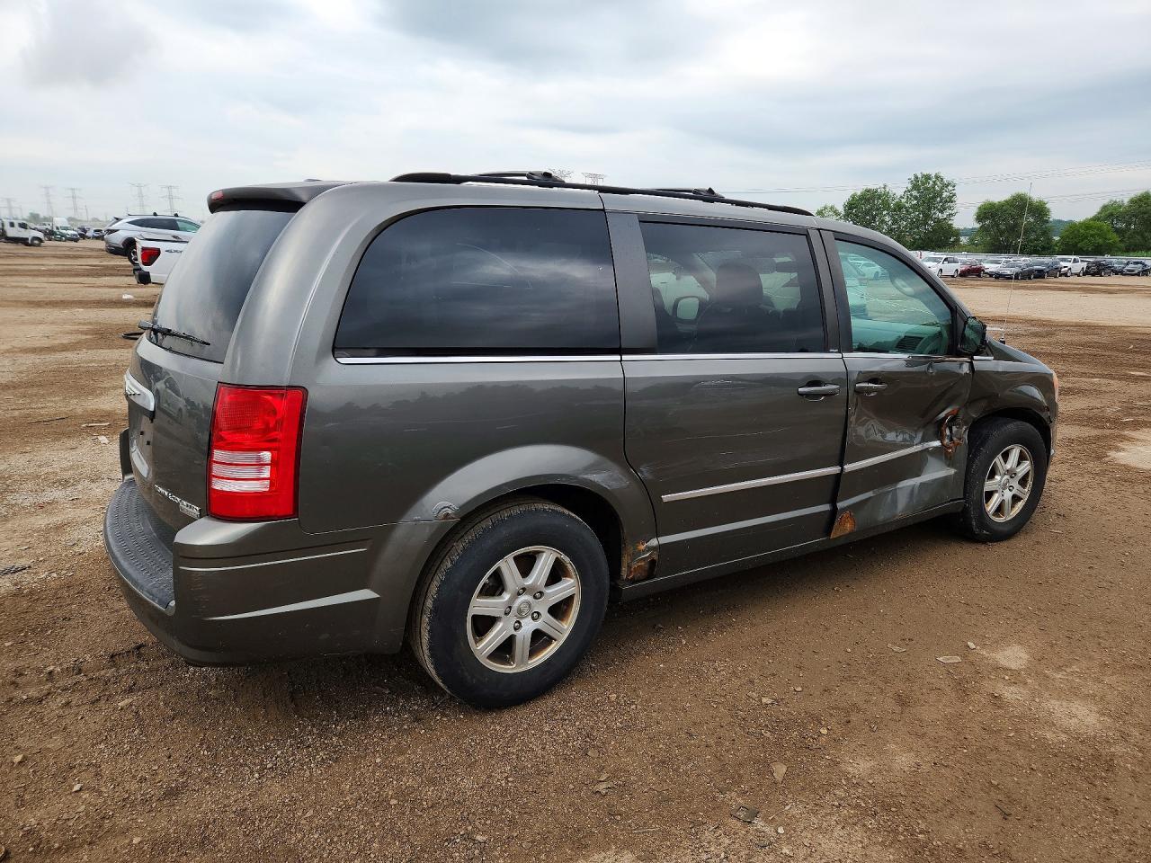 2010 Chrysler Town & Country Touring Серый vin: 2A4RR5D13AR300355