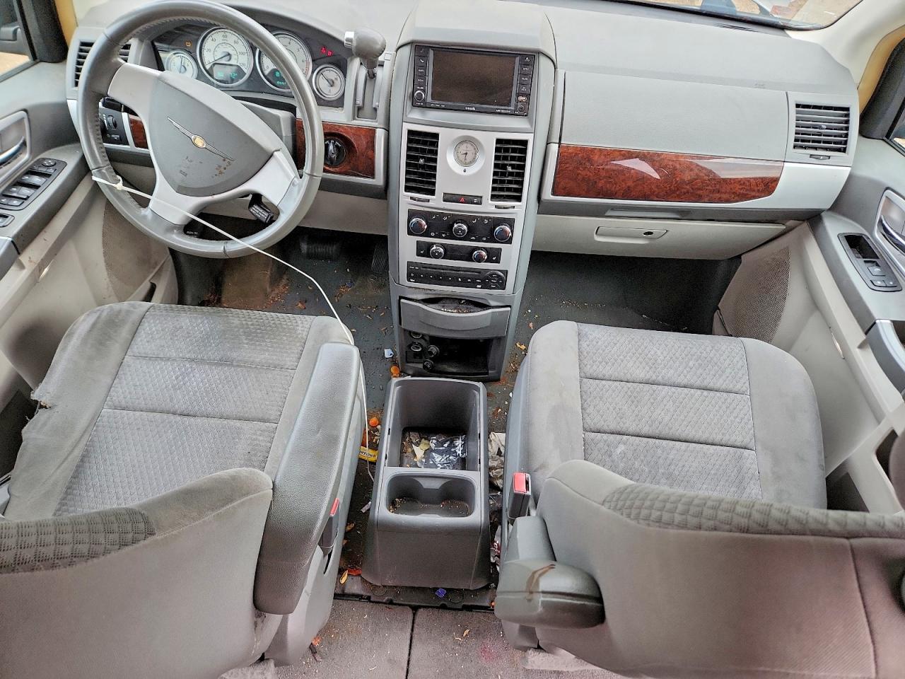 2010 Chrysler Town & Country Touring Серый vin: 2A4RR5D13AR300355