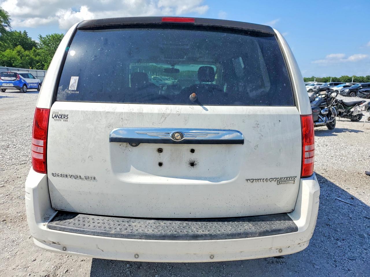 2010 Chrysler Town & Country Touring Белый vin: 2A4RR5D14AR187726
