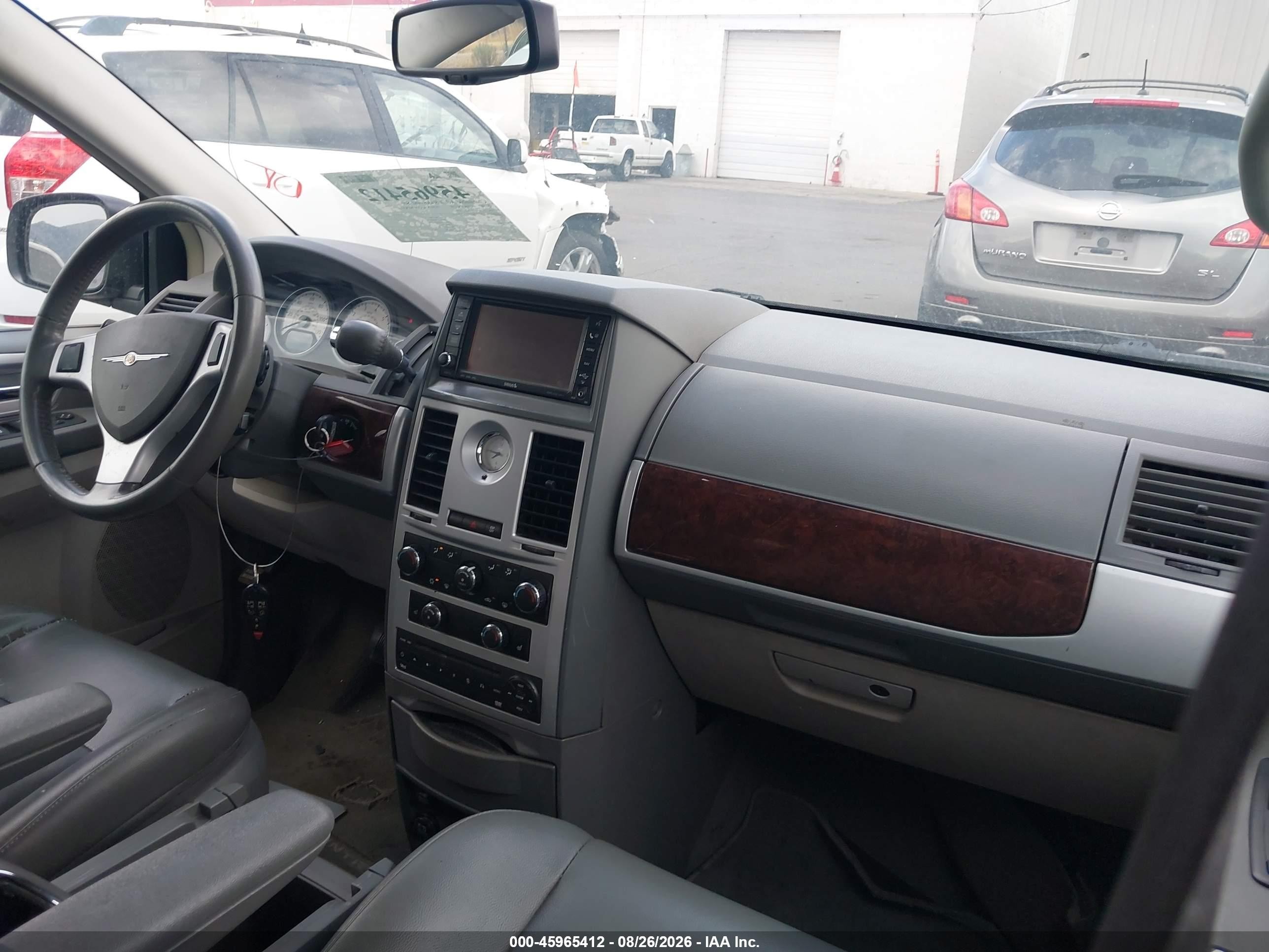 2010 Chrysler Town & Country Touring Blue vin: 2A4RR5D14AR187970