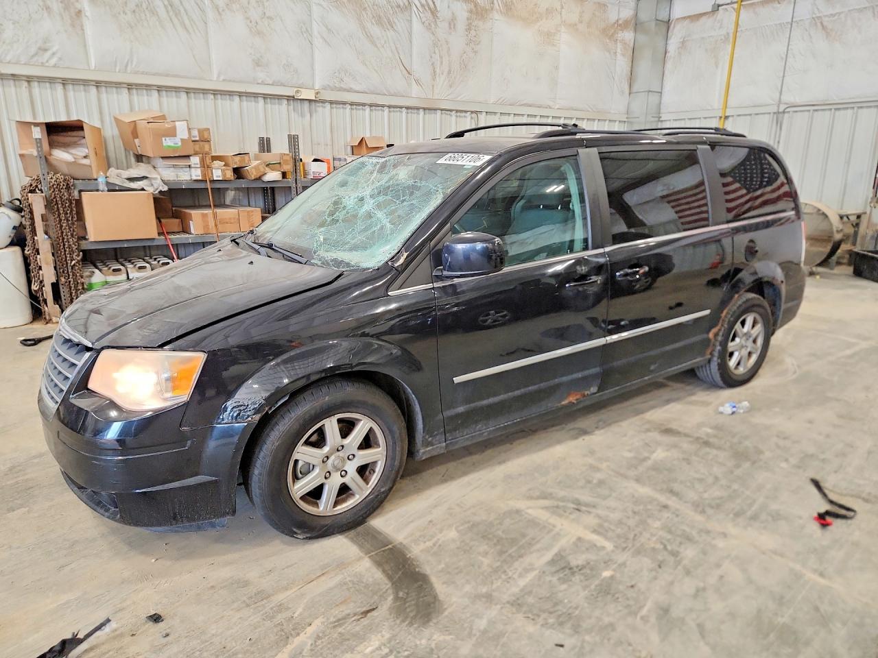 2010 Chrysler Town & Country Touring Черный vin: 2A4RR5D14AR431987