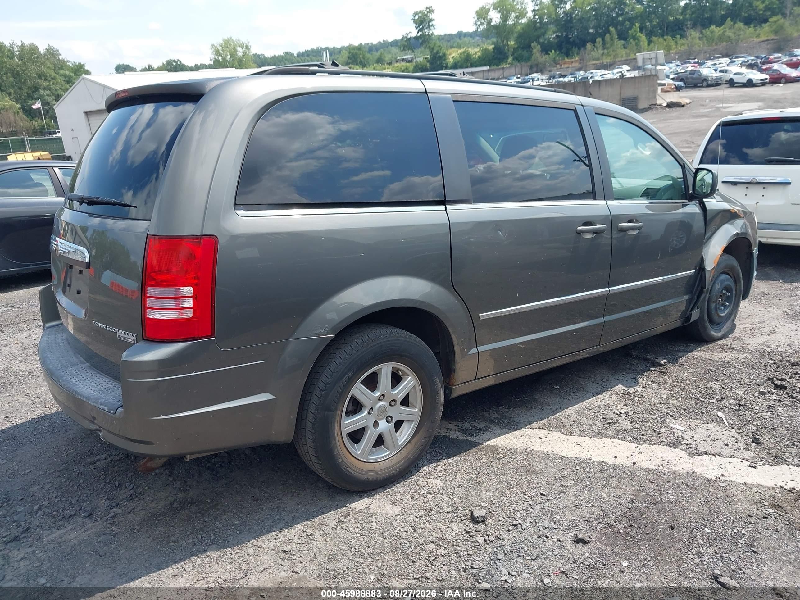 2010 Chrysler Town & Country Touring Gray vin: 2A4RR5D15AR239915