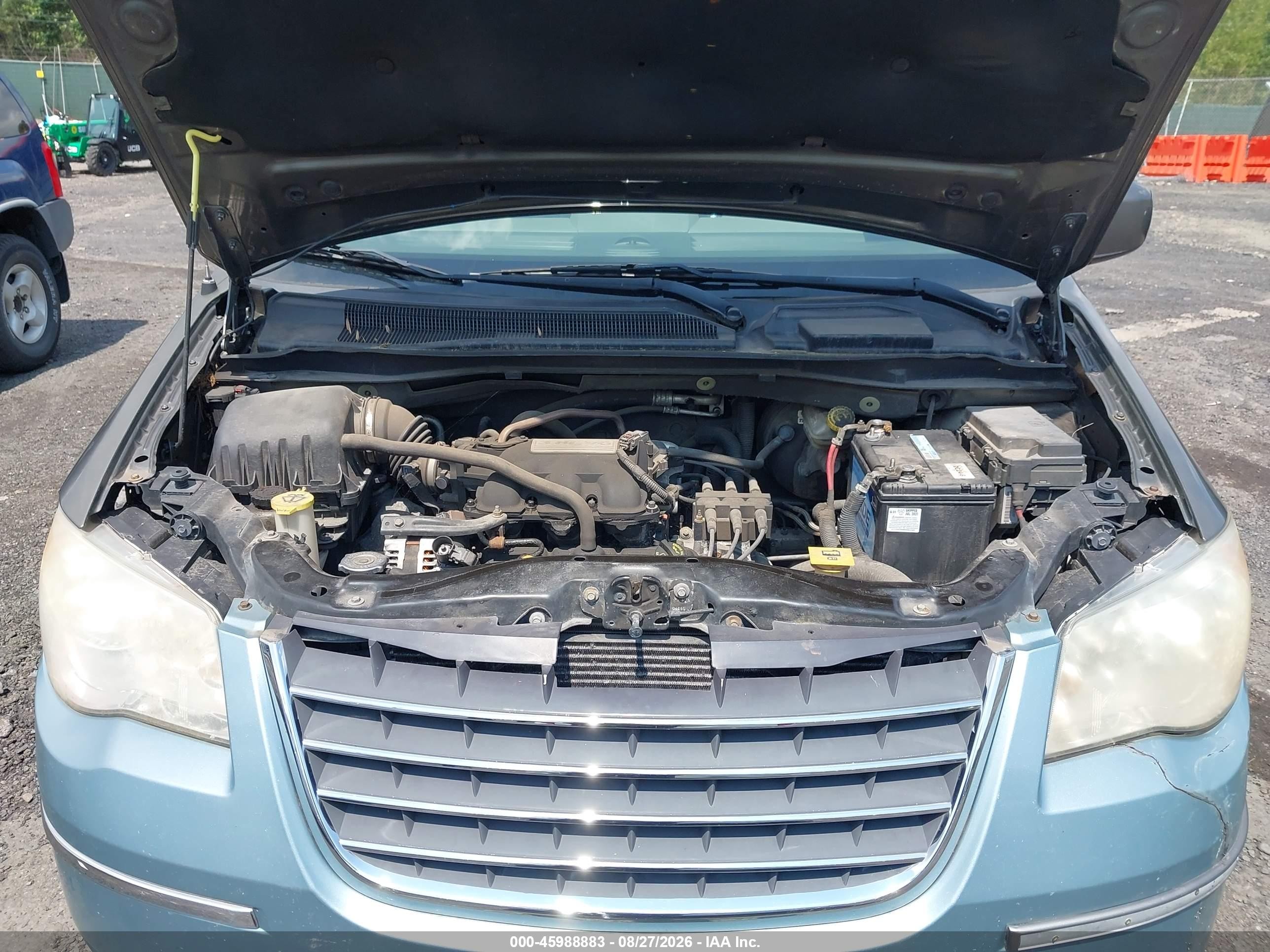 2010 Chrysler Town & Country Touring Gray vin: 2A4RR5D15AR239915