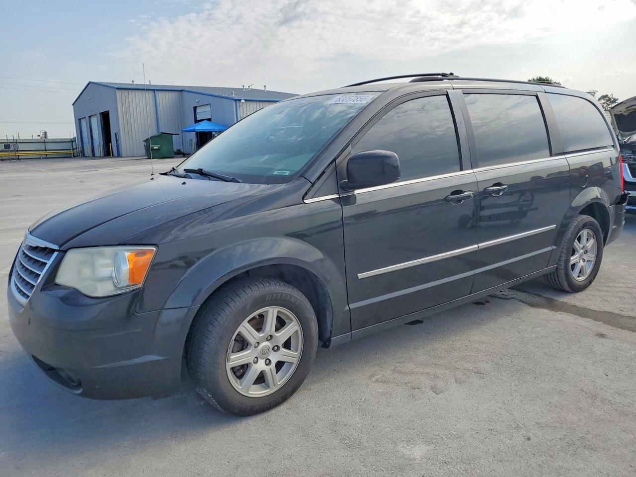 2010 Chrysler Town & Country Touring Black vin: 2A4RR5D17AR132252