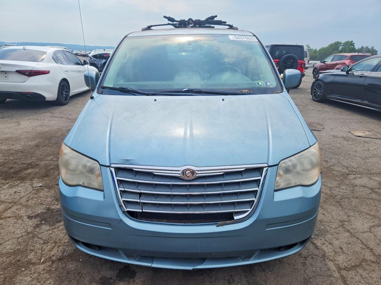 2010 Chrysler Town & Country Touring Blue vin: 2A4RR5D17AR300181