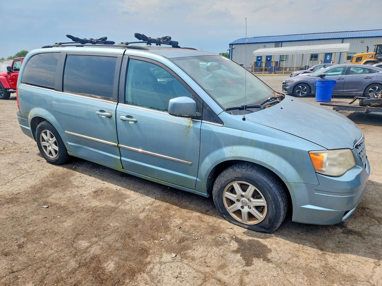 2010 Chrysler Town & Country Touring Blue vin: 2A4RR5D17AR300181