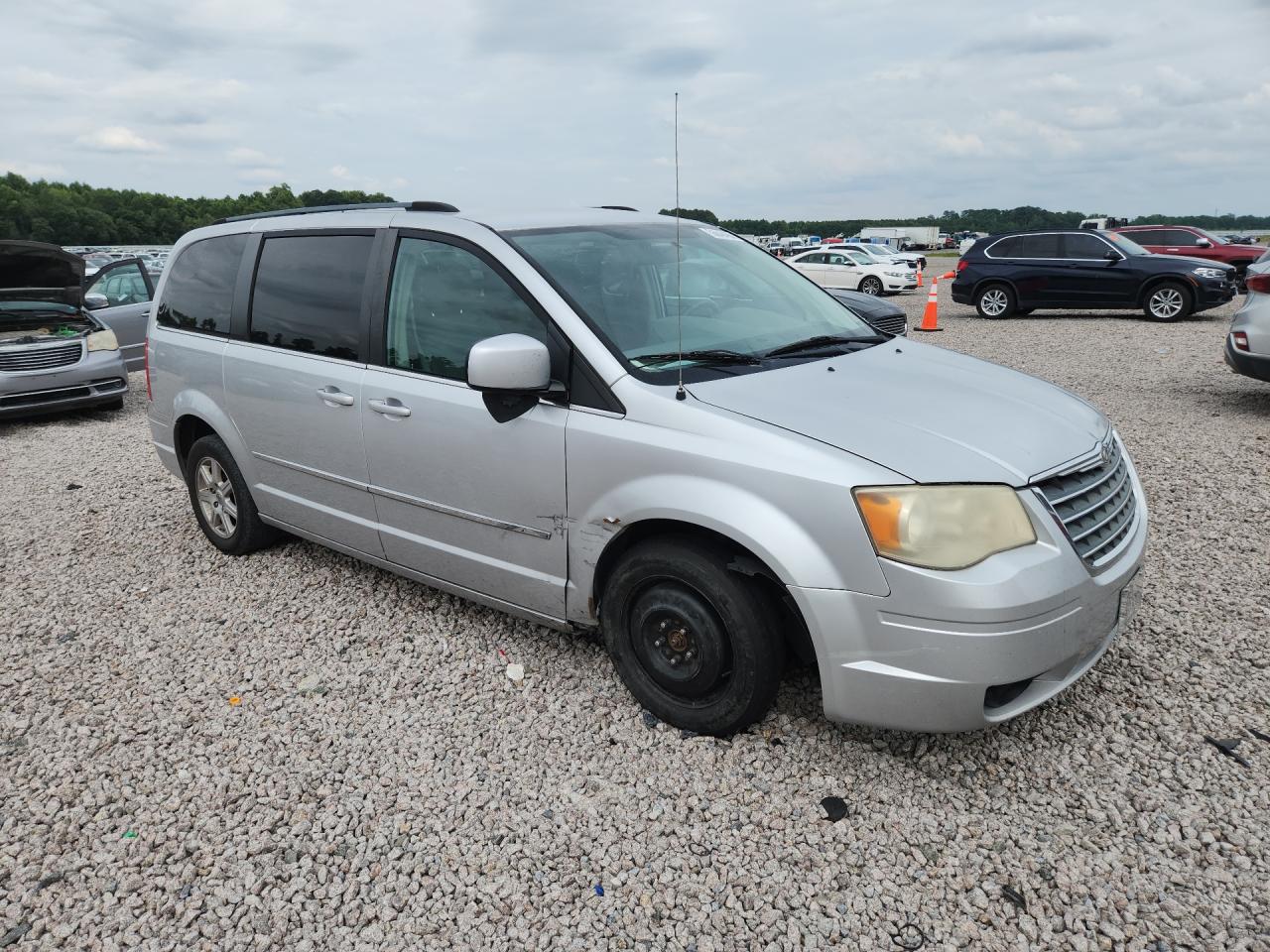 2010 Chrysler Town & Country Touring Серебряный vin: 2A4RR5D17AR319040