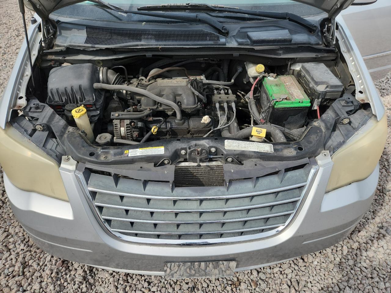 2010 Chrysler Town & Country Touring Серебряный vin: 2A4RR5D17AR319040