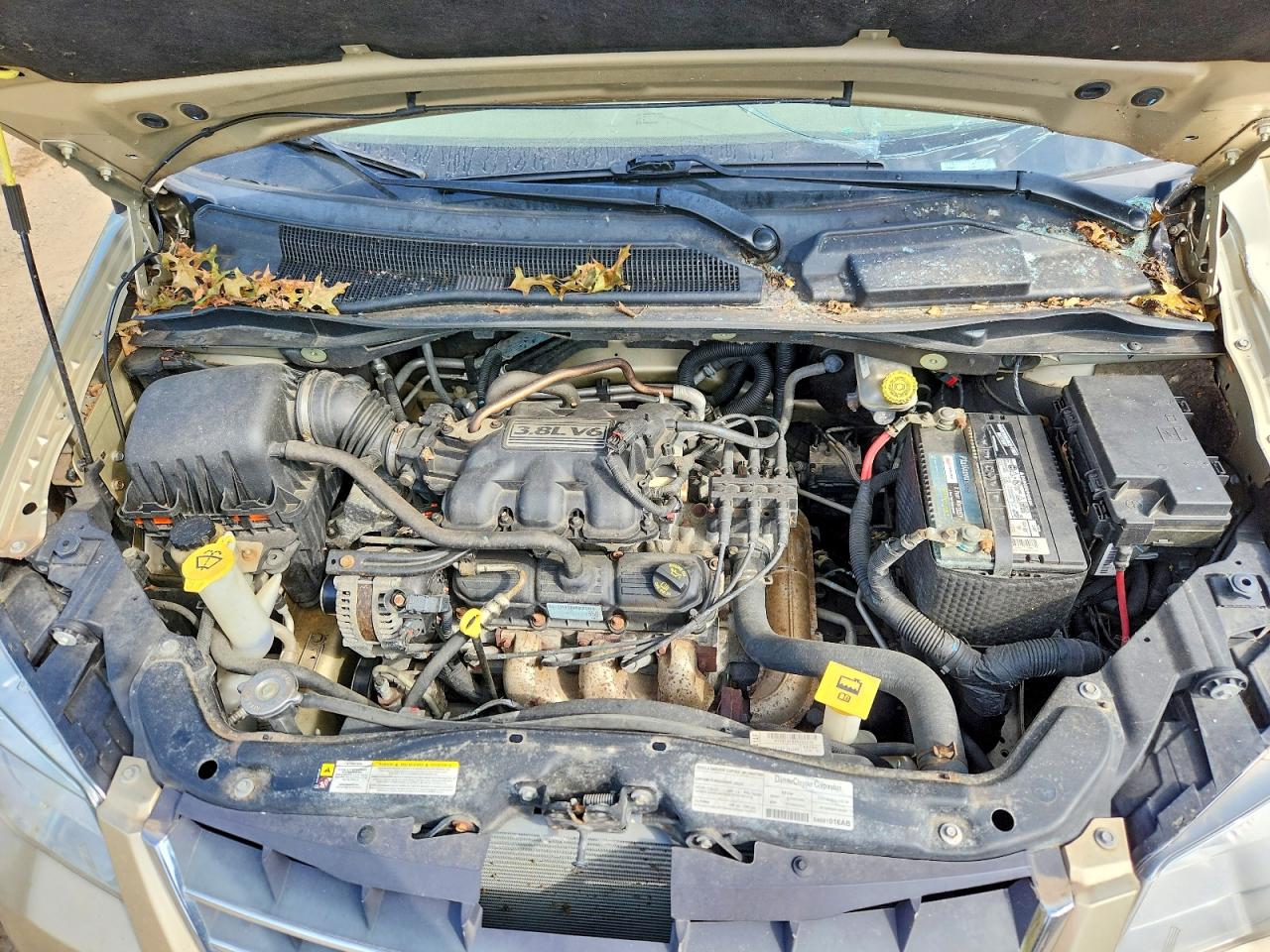 2010 Chrysler Town & Country Touring Cream vin: 2A4RR5D17AR380808