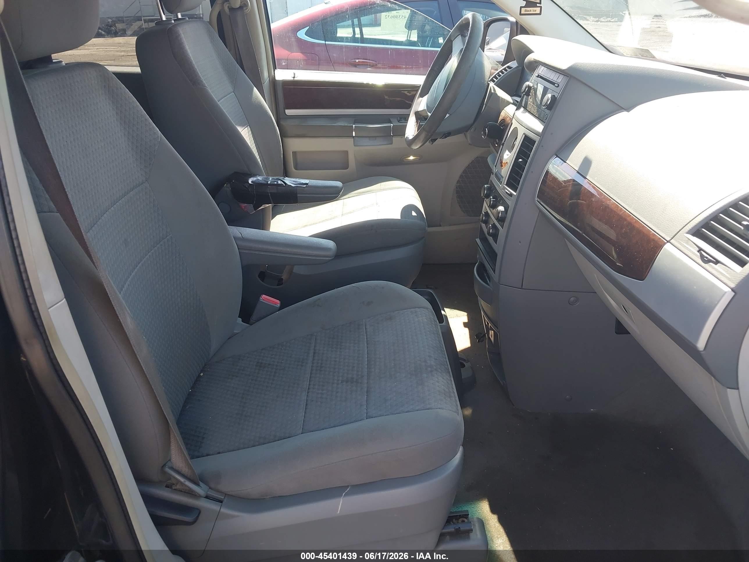 2010 Chrysler Town & Country Touring Синий vin: 2A4RR5D18AR366268