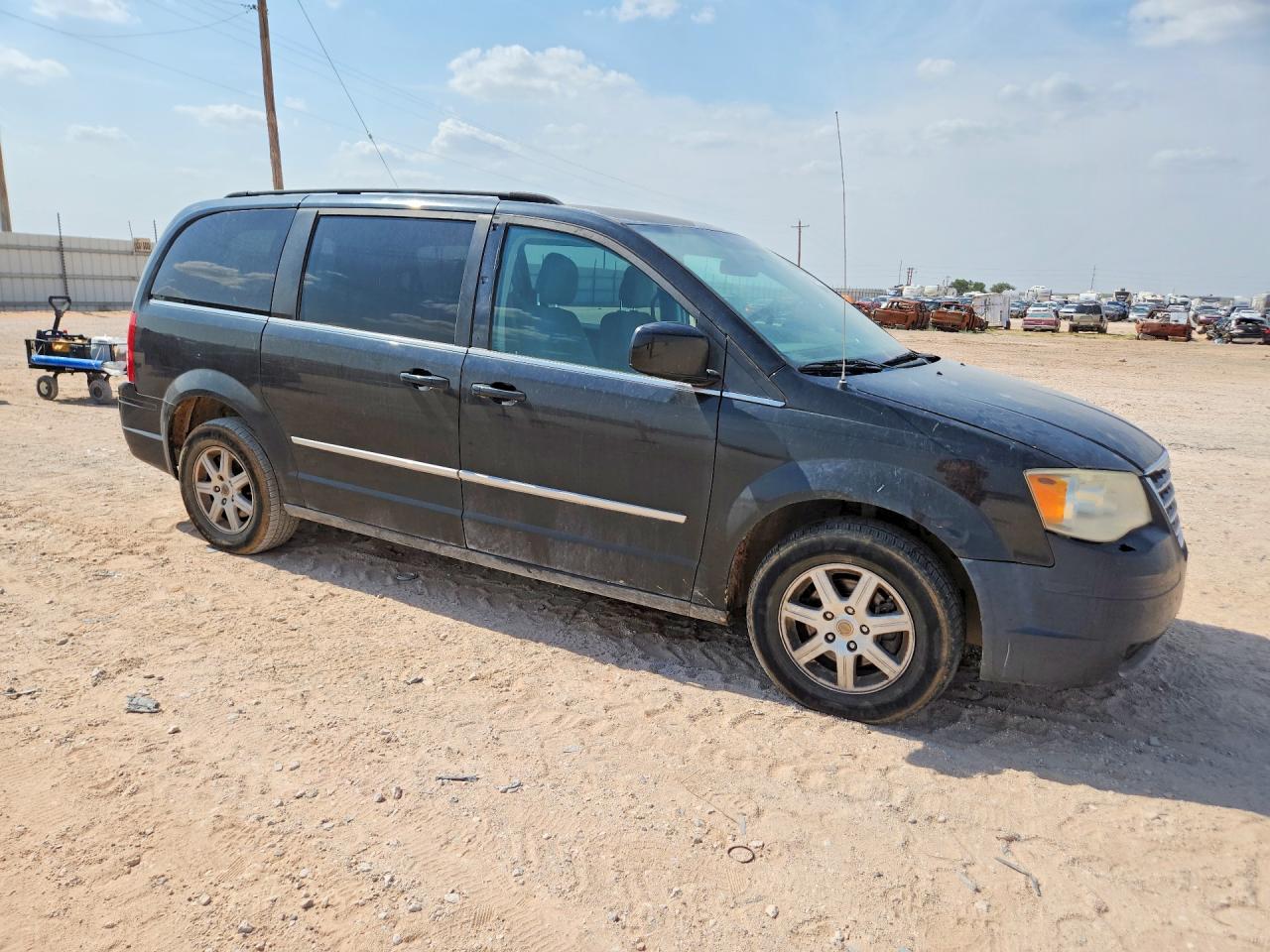 2010 Chrysler Town & Country Touring Черный vin: 2A4RR5D19AR348071