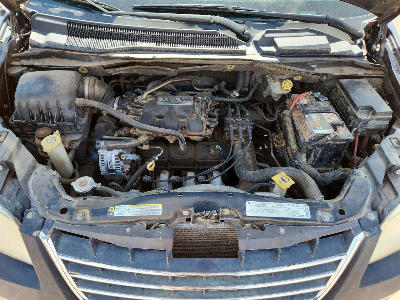 2010 Chrysler Town & Country Touring Черный vin: 2A4RR5D19AR348071