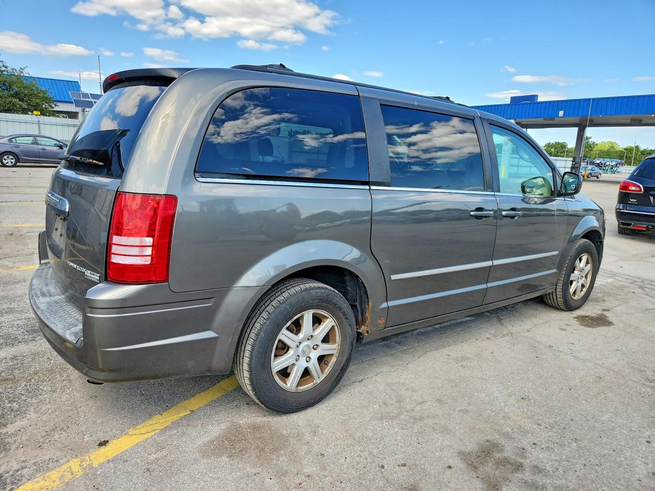 2010 Chrysler Town & Country Touring Серый vin: 2A4RR5D19AR415784