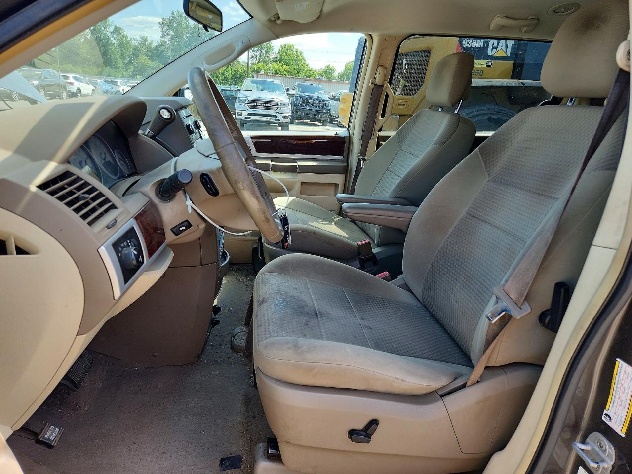2010 Chrysler Town & Country Touring Серый vin: 2A4RR5D19AR415784