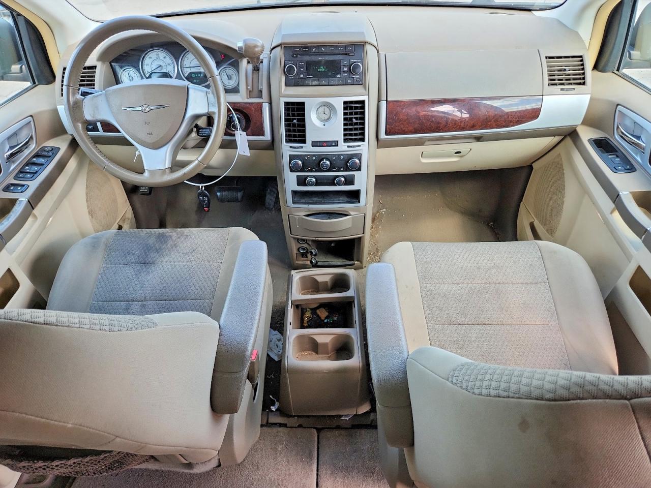 2010 Chrysler Town & Country Touring Серый vin: 2A4RR5D19AR415784