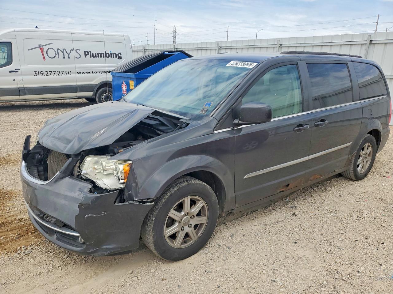 2011 Chrysler Town & Country Touring Charcoal vin: 2A4RR5DG1BR664991