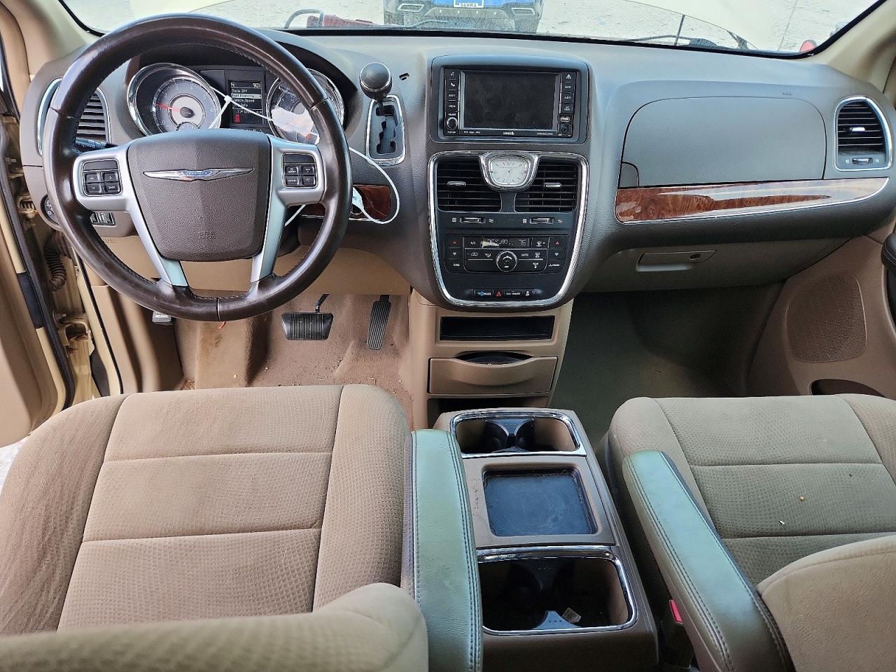 2011 Chrysler Town & Country Touring Beige vin: 2A4RR5DG1BR714028
