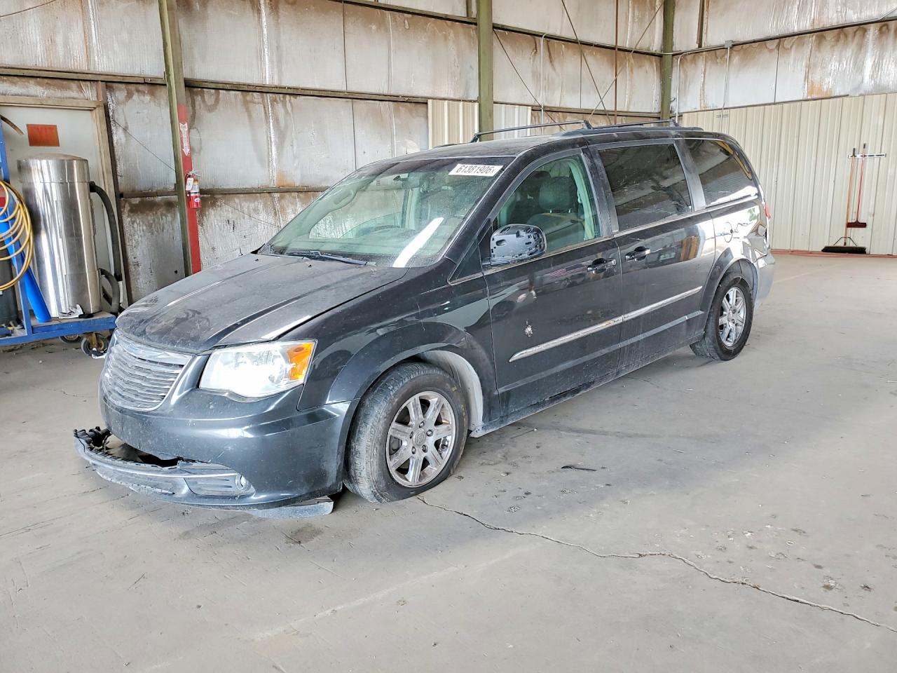 2011 Chrysler Town & Country Touring Black vin: 2A4RR5DG2BR715852