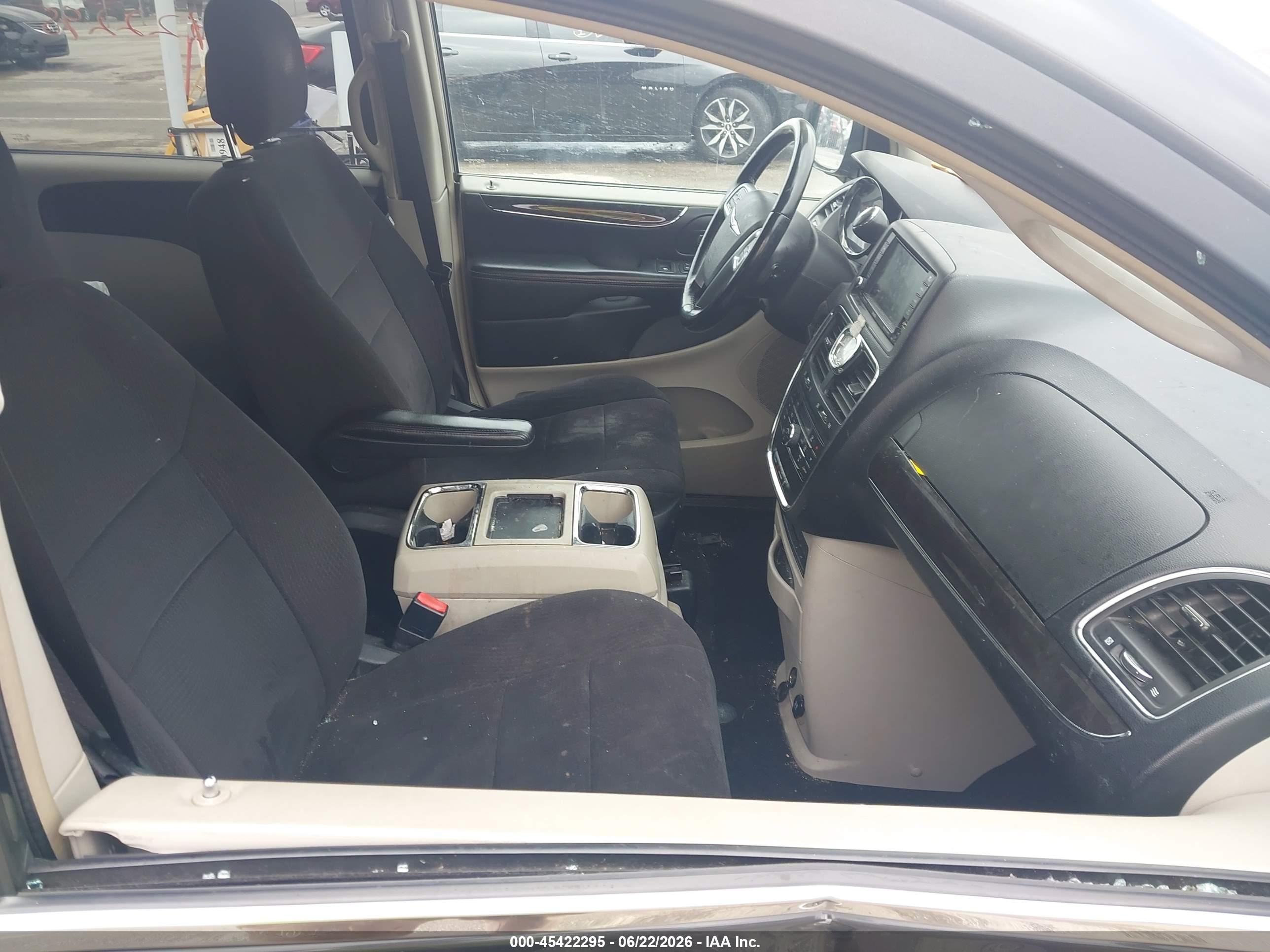 2011 Chrysler Town & Country Touring Gray vin: 2A4RR5DG3BR720171