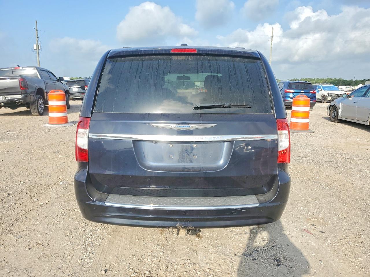 2011 Chrysler Town & Country Touring Черный vin: 2A4RR5DG4BR604798