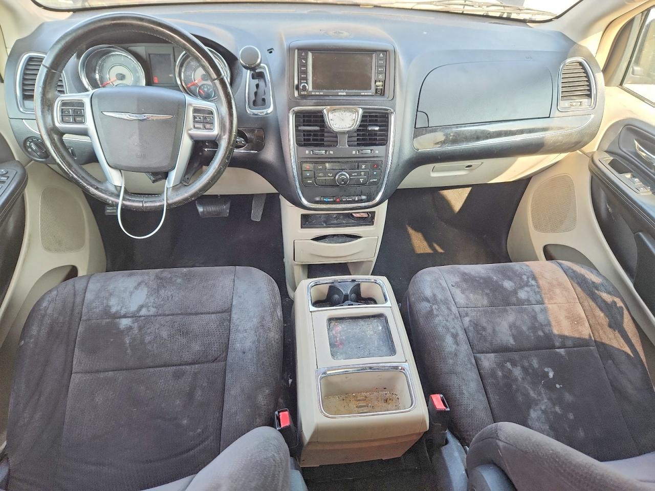 2011 Chrysler Town & Country Touring Blue vin: 2A4RR5DG4BR655802