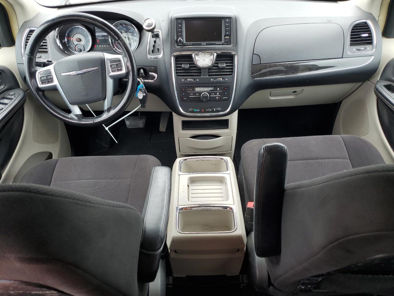 2011 Chrysler Town & Country Touring Blue vin: 2A4RR5DG4BR703122