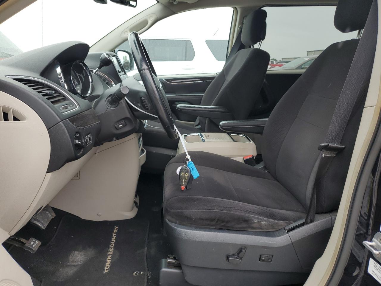 2011 Chrysler Town & Country Touring Blue vin: 2A4RR5DG4BR703122
