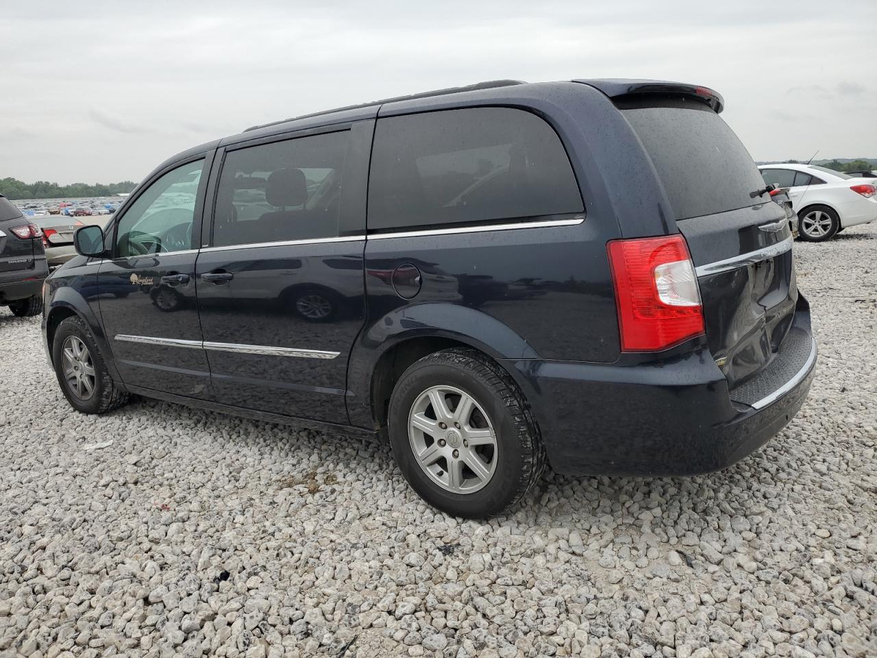 2011 Chrysler Town & Country Touring Blue vin: 2A4RR5DG4BR703122