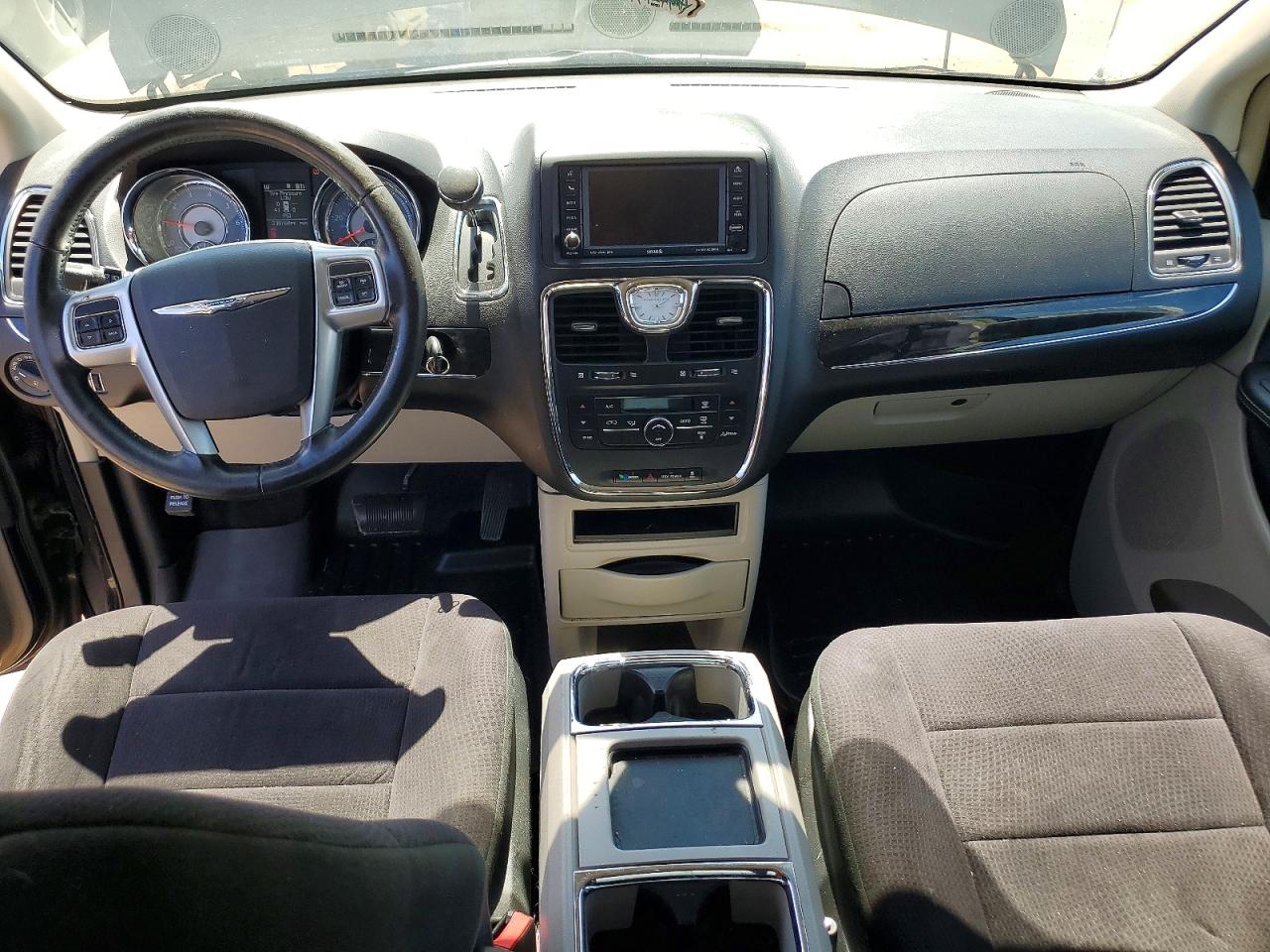 2011 Chrysler Town & Country Touring Blue vin: 2A4RR5DG4BR716520