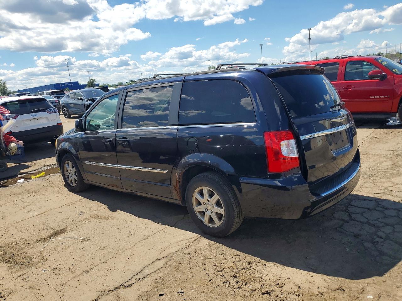 2011 Chrysler Town & Country Touring Blue vin: 2A4RR5DG4BR716520
