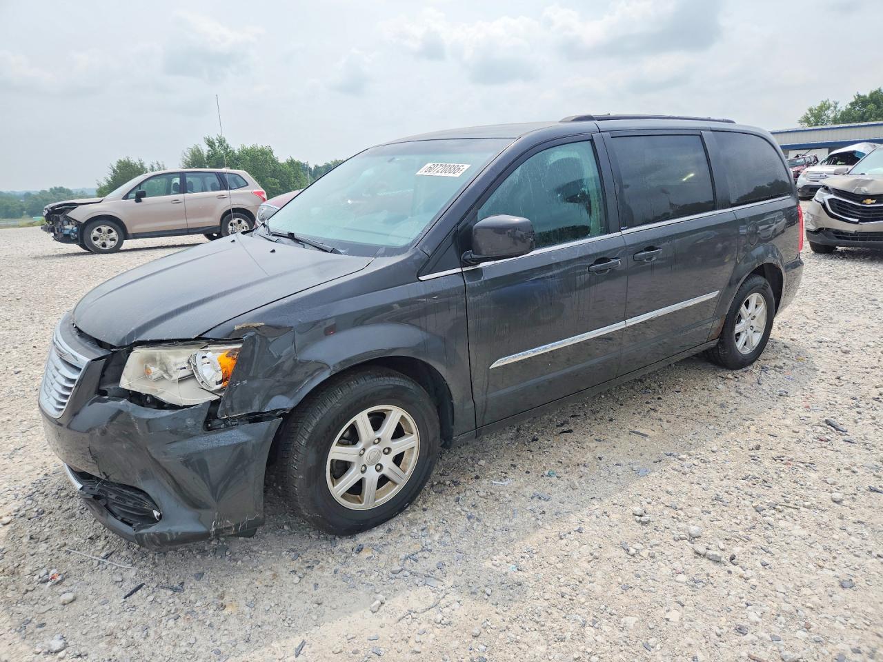 2011 Chrysler Town & Country Touring Gray vin: 2A4RR5DG6BR614068