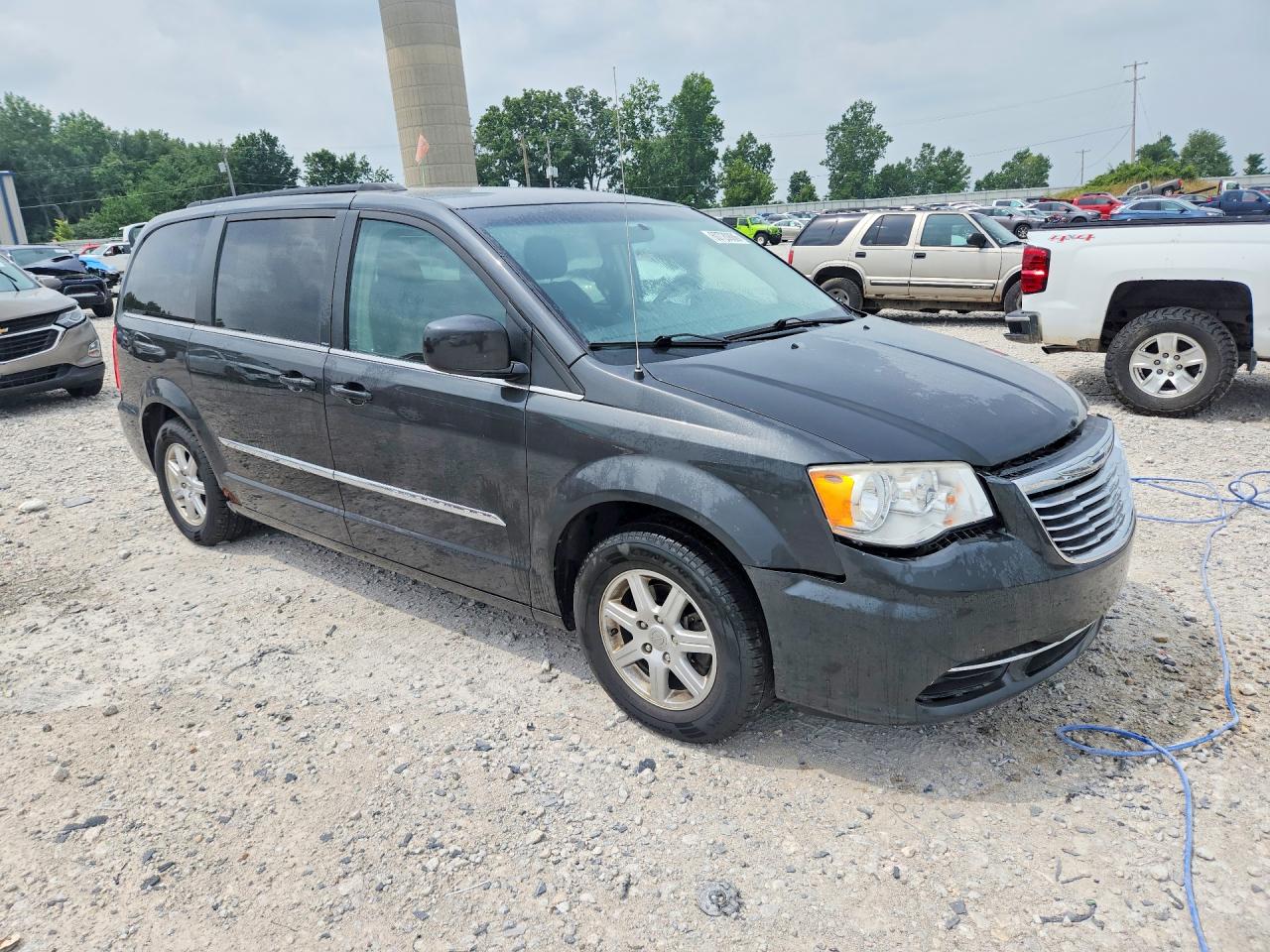 2011 Chrysler Town & Country Touring Gray vin: 2A4RR5DG6BR614068
