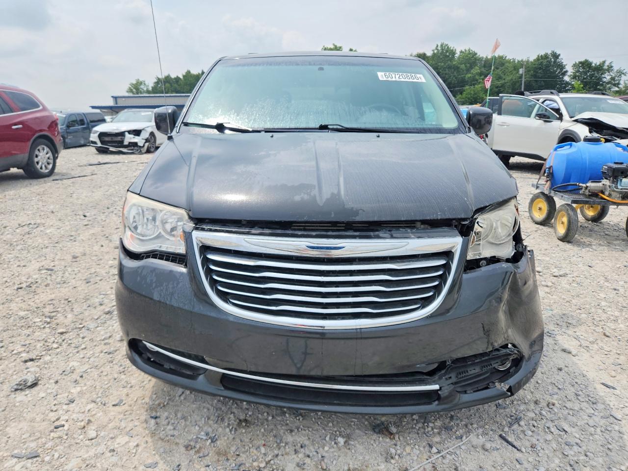 2011 Chrysler Town & Country Touring Gray vin: 2A4RR5DG6BR614068