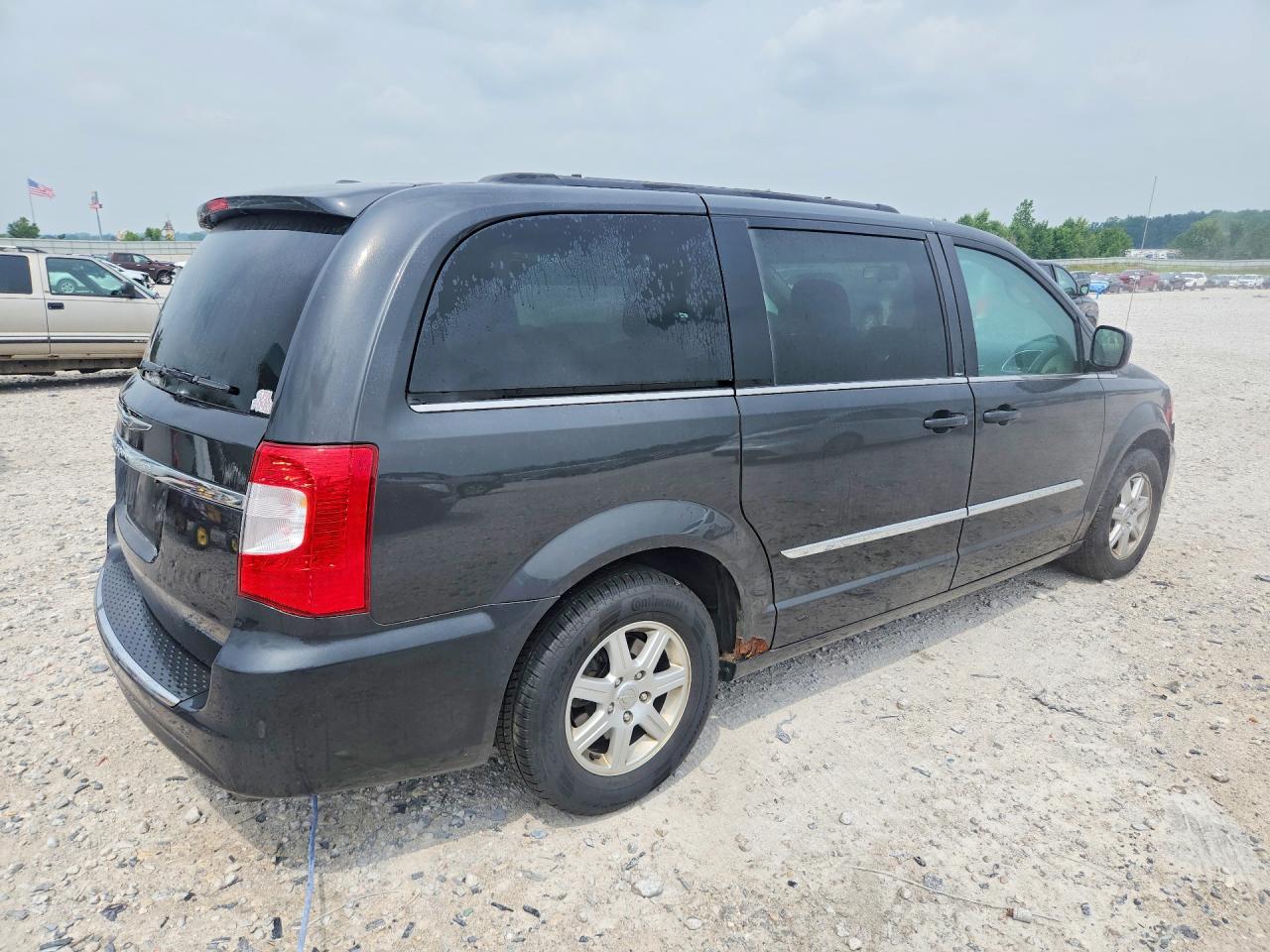 2011 Chrysler Town & Country Touring Gray vin: 2A4RR5DG6BR614068