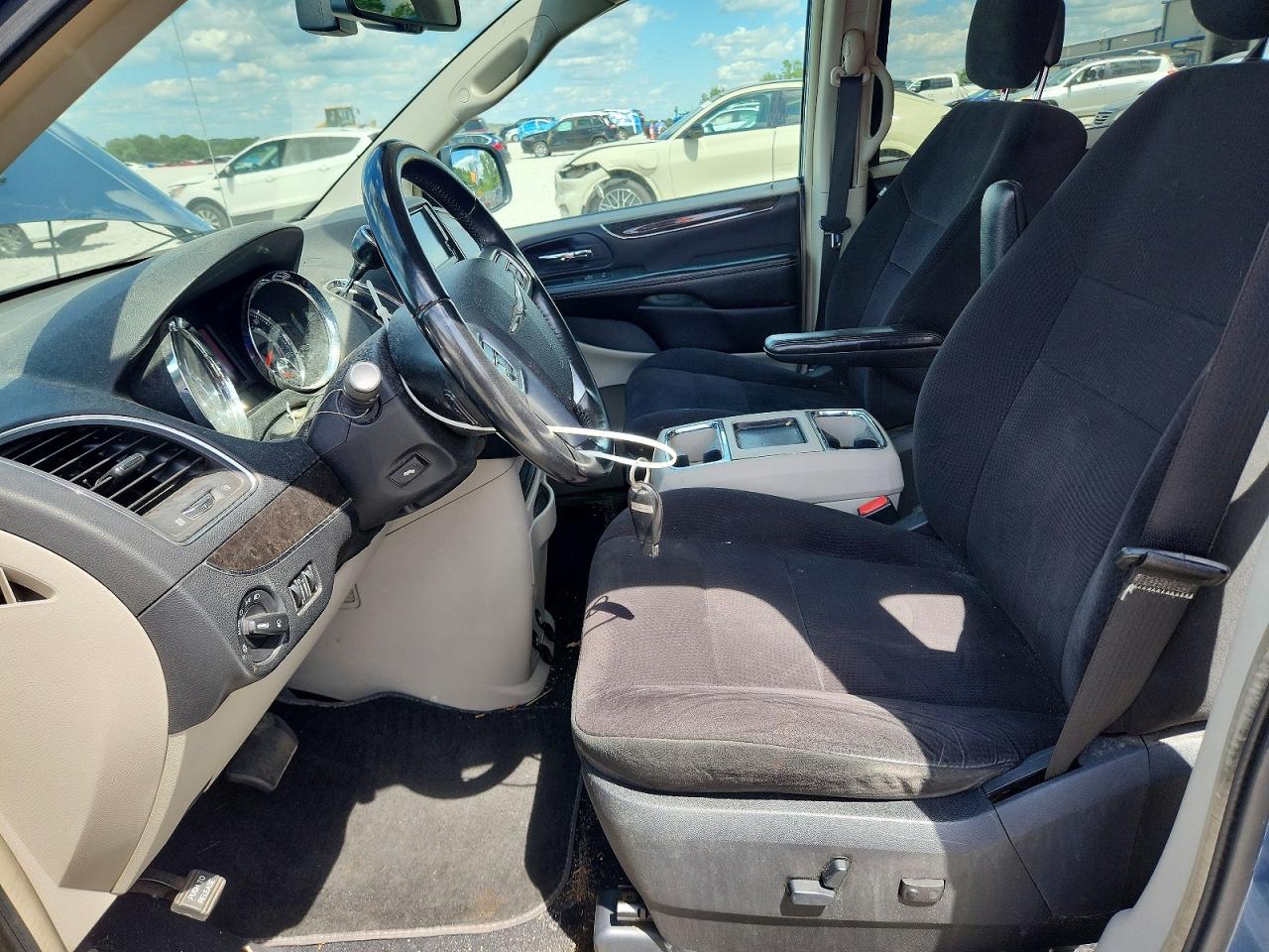 2011 Chrysler Town & Country Touring Blue vin: 2A4RR5DG6BR702506
