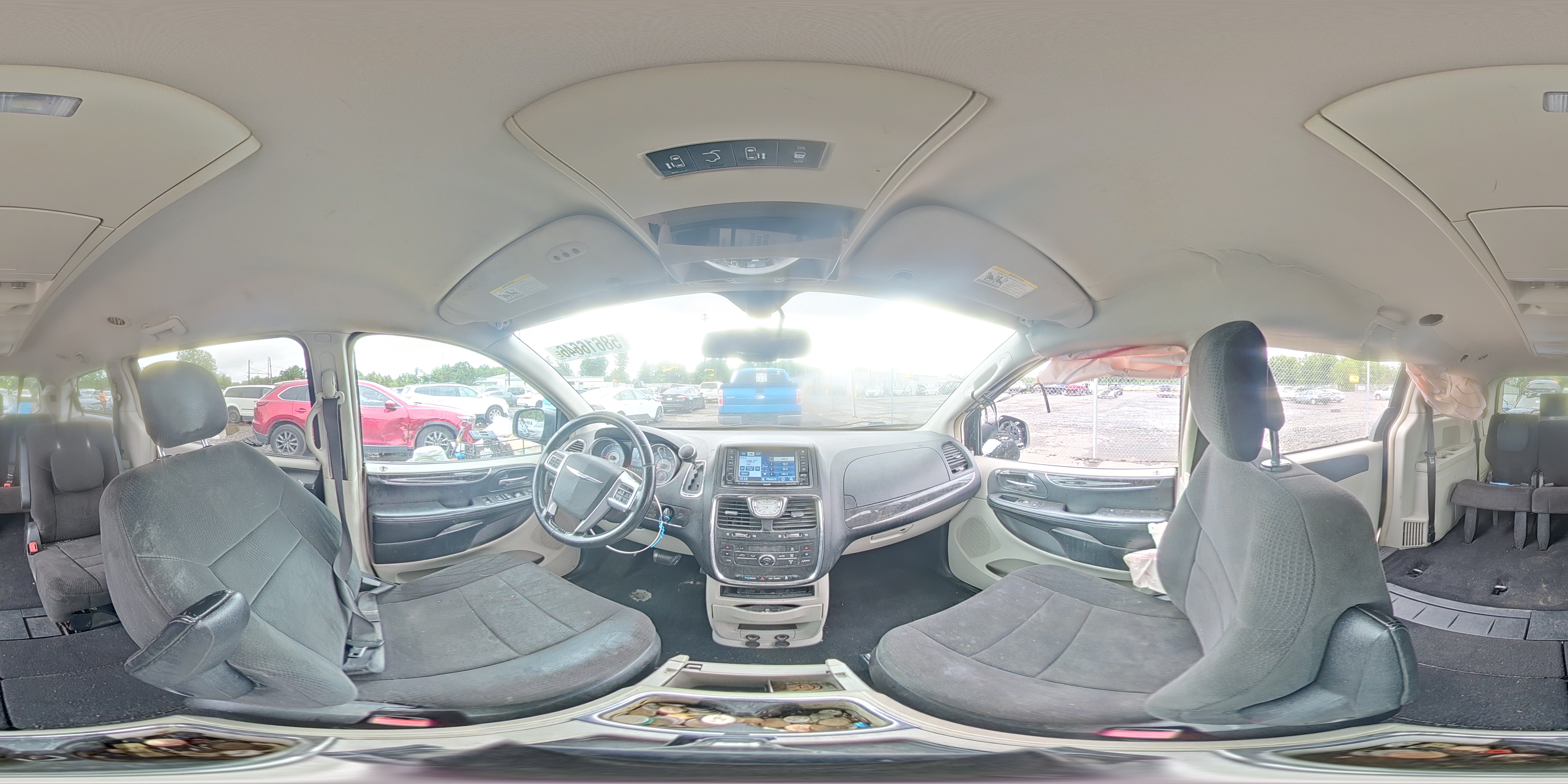 2011 Chrysler Town & Country Touring Gray vin: 2A4RR5DG7BR735451