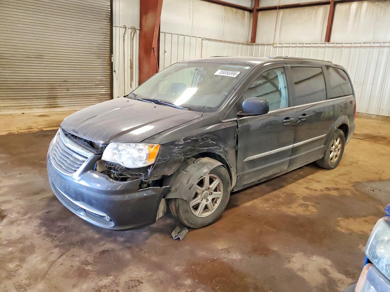 2011 Chrysler Town & Country Touring Black vin: 2A4RR5DG7BR768367