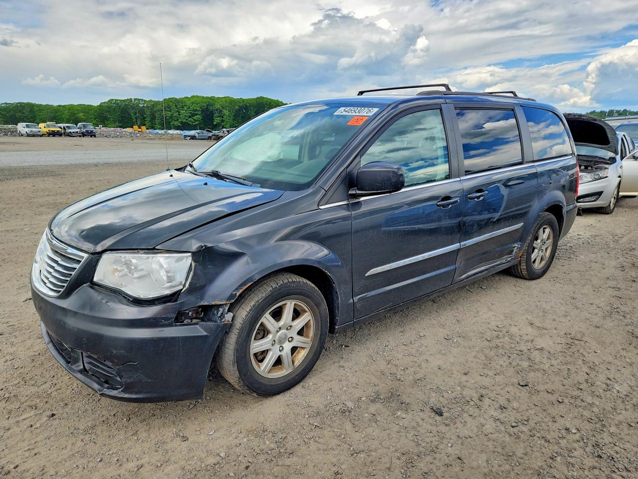 2011 Chrysler Town & Country Touring Charcoal vin: 2A4RR5DG8BR712051